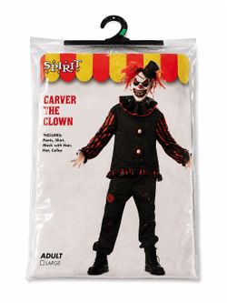 Spirit Halloween Carver the Clown Adult Costume