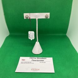 10KT Gold Diamond Earrings 