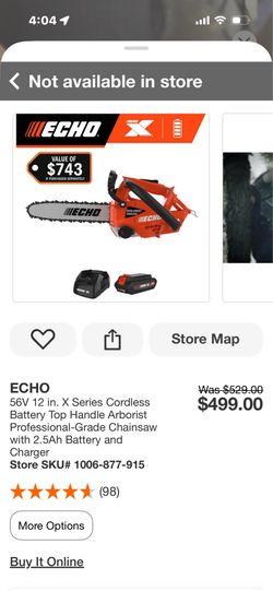 Echo chainsaw