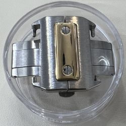 Cartier Santos 100 Two-Tone Stainless Steel & Gold Buckle 