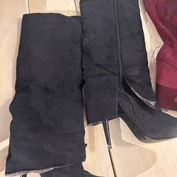 Size 5.5 Knee High Boots. 