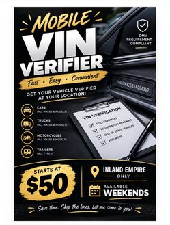 Vin verification