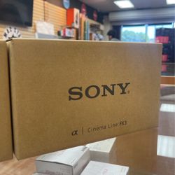 Sony FX3 Cinema Camera 
