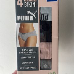 PUMA SEAMLESS BIKINI 4 pk