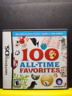 NINTENDO DS 100 ALL TIME FAVORITES