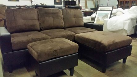 A small sofa Chaise sectional for tighter space