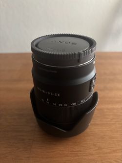 Sony E mount 18-135