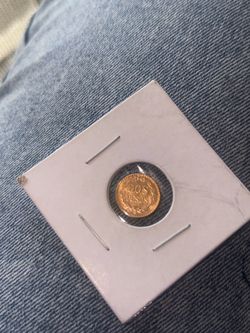 Dos pesos gold coin