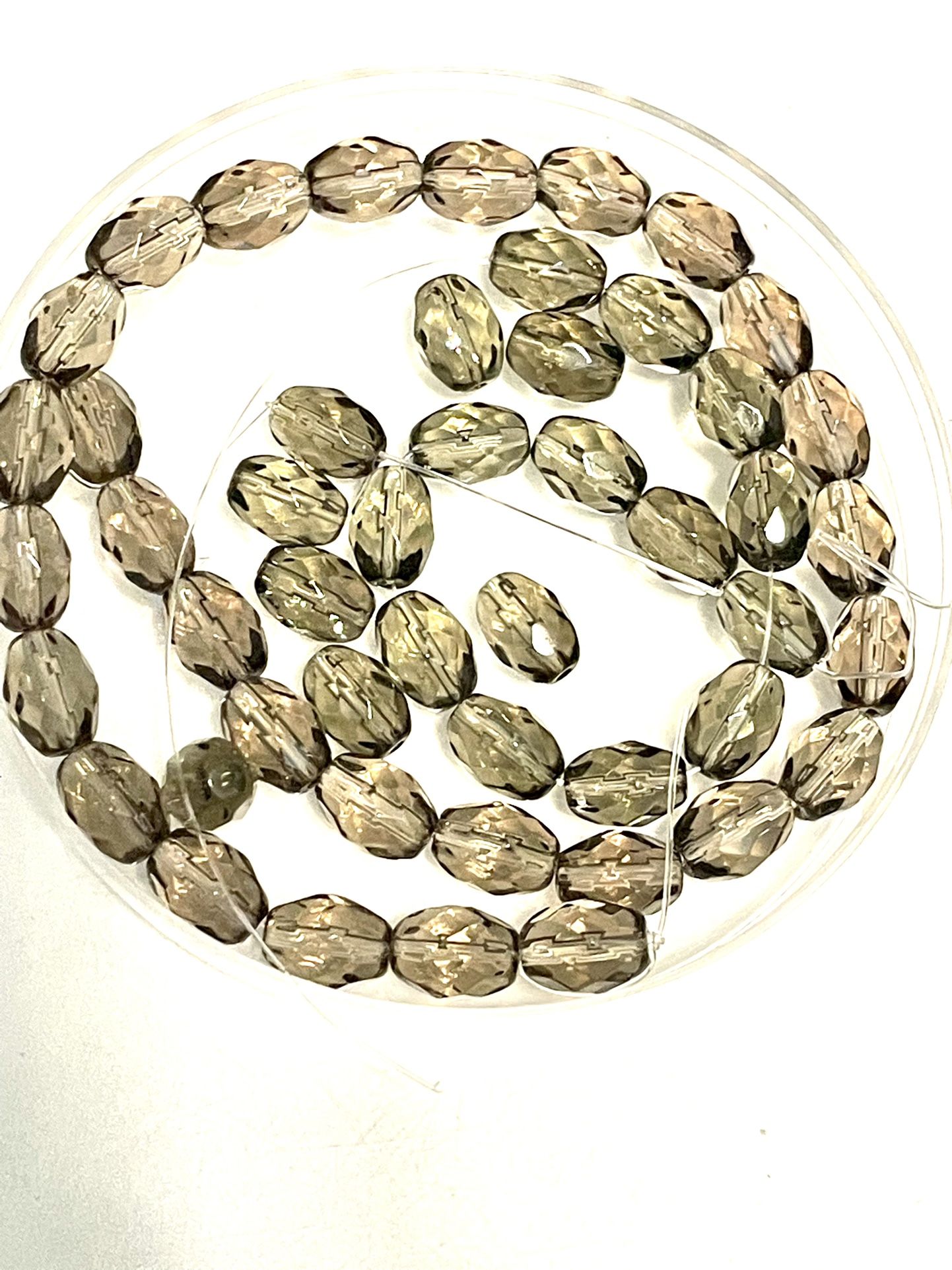 Strand Of Smoky Quartz Beads 