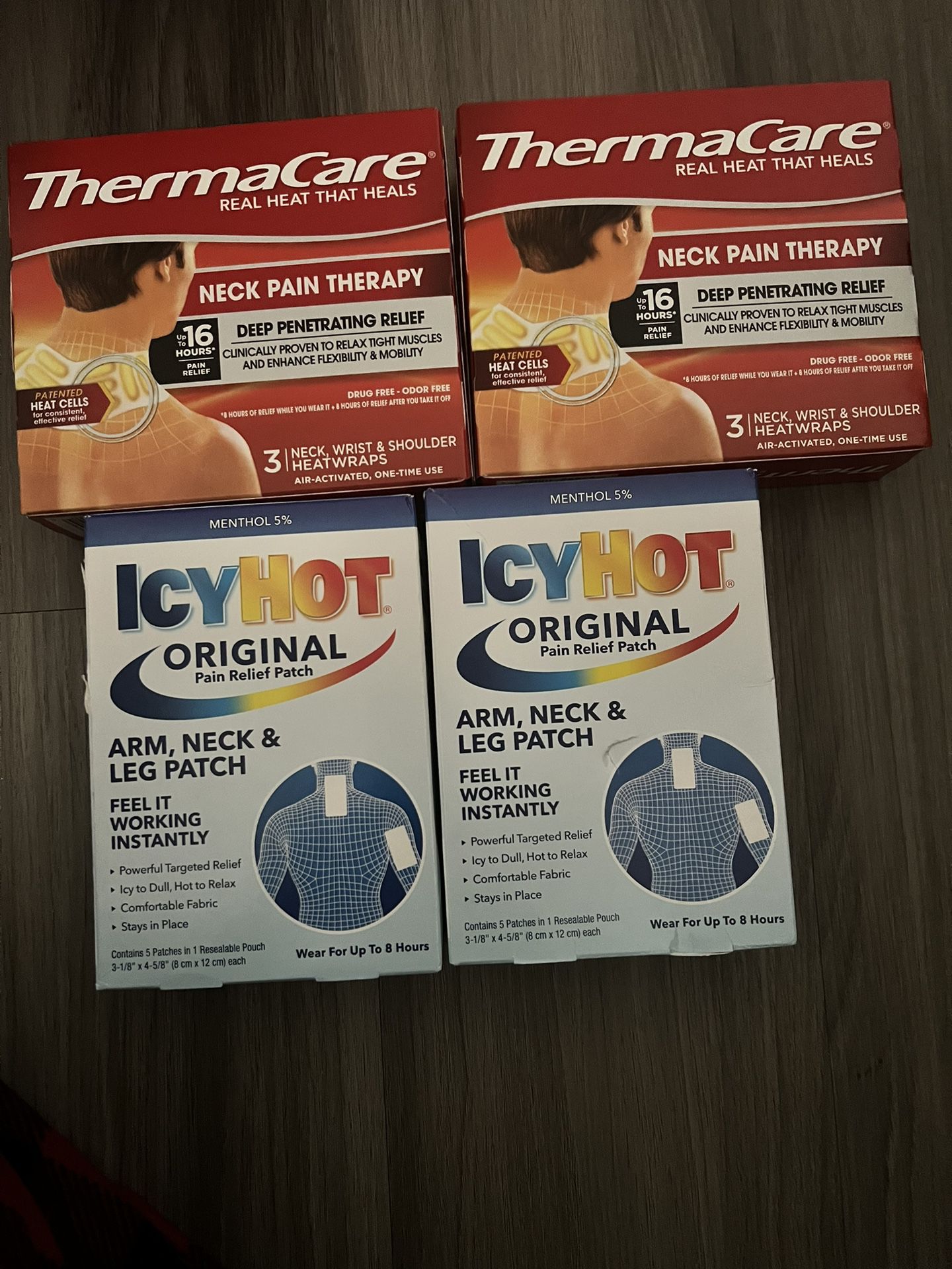 Therma Care Or Icy Hot Patches