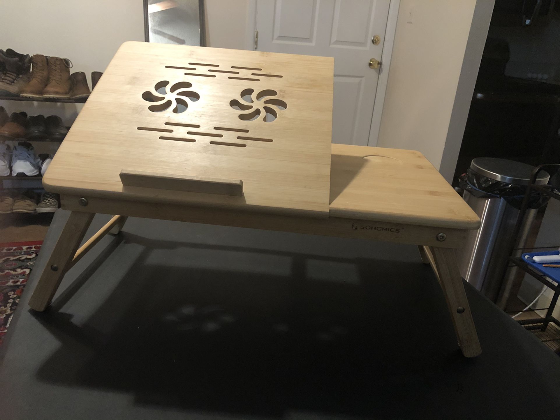 Wooden Folding Lap Tray Table