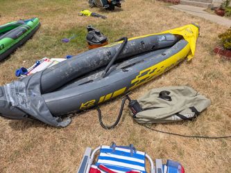 Intex explorer k2 inflatable kayak
