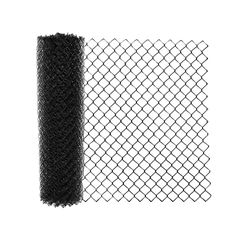 50’ roll of black 6’ chain link fence
