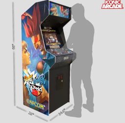 Iconic arcade street fighter alpha 2 xt 9/10