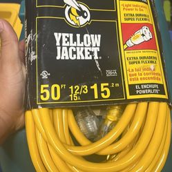 Yellow jacket 50ft Extension cord