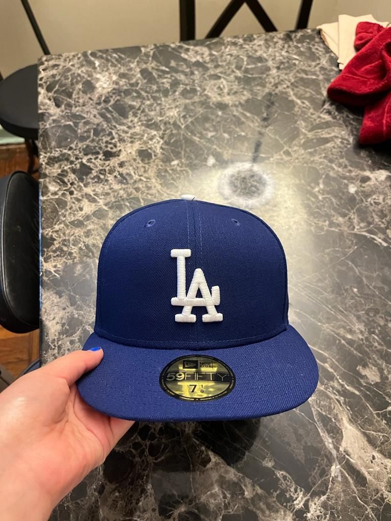 LA Dodgers Blue Hat