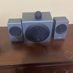 Logitech Speaker And Subwoofer