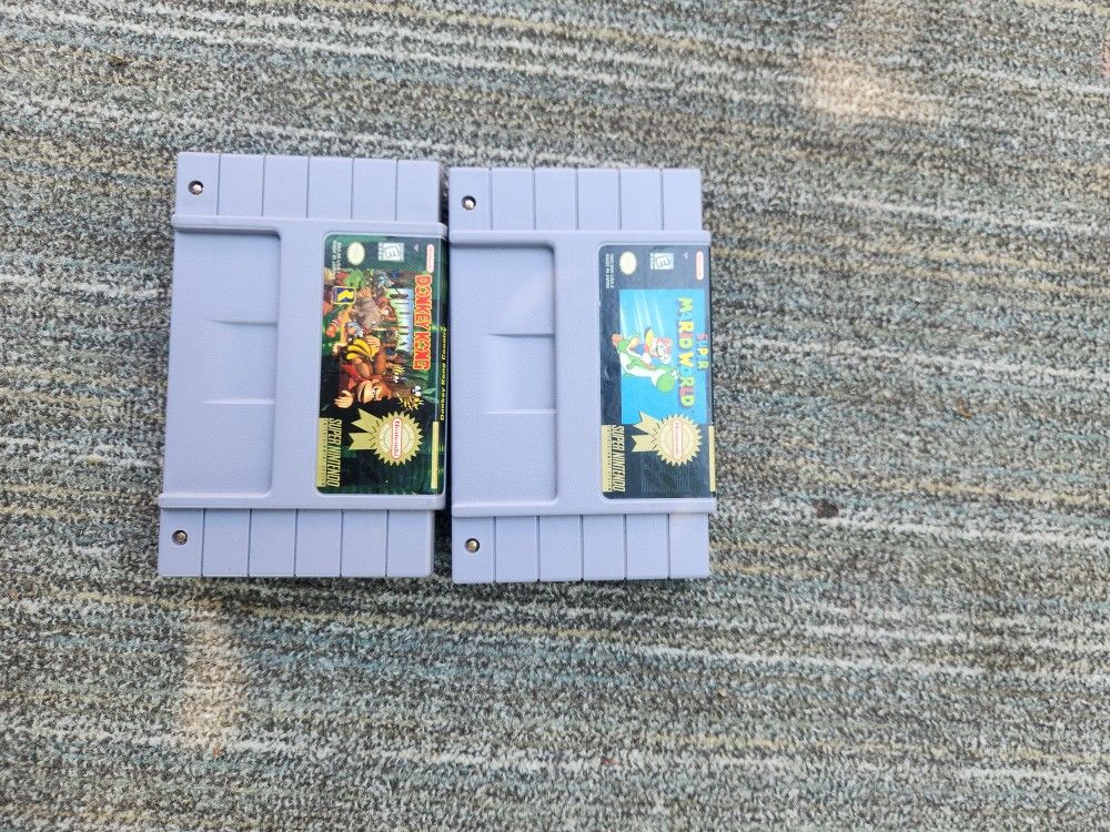 Super Nintendo Games