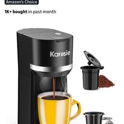Karosie Single Serve Coffee Maker NEW