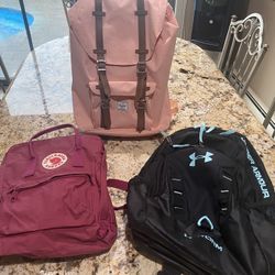 FJALLARAHAVEN KANKEN , UNDER ARMOUR , THE HERSCHEL brands