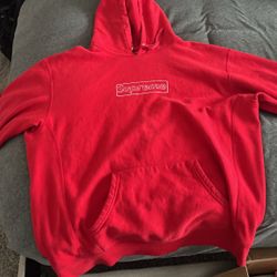 Supreme Kaws Chalk Box Logo Red SS221