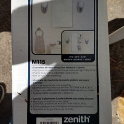 Medicine Cabinet Flush Mount Mirror New In Box