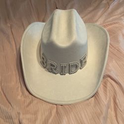 Bride Cowboy Hat
