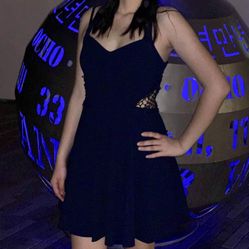 Navy Party Dress