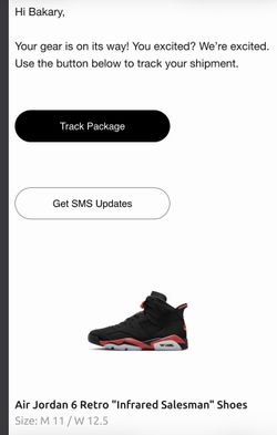 Jordan 6 Reversed Infrared