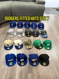 MLB new era Los Angeles dodgers 59fifty fitted hats size 7