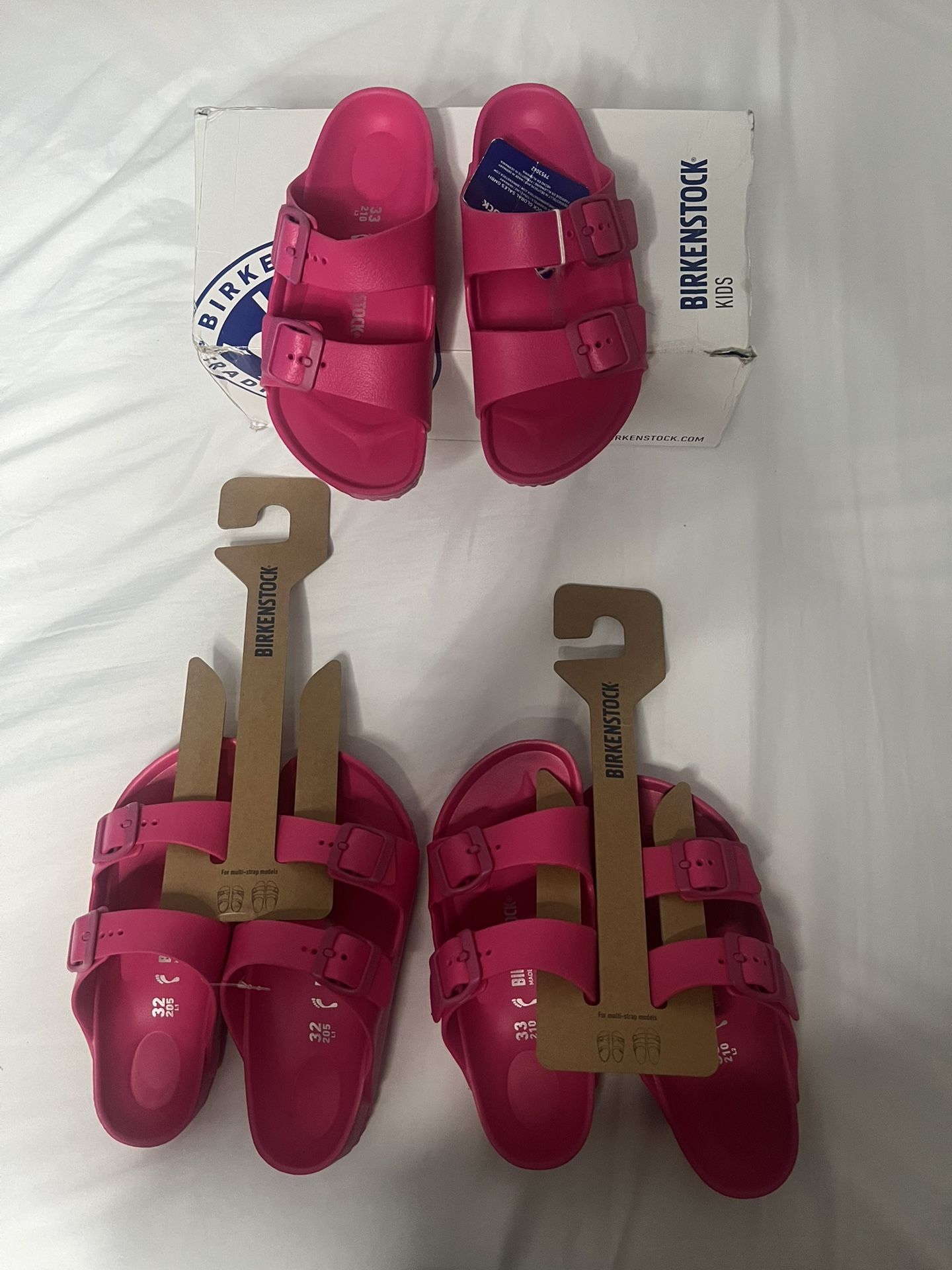 Birkenstock Kids (3 Pairs)