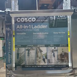 Cosco 18ft Collapsible Ladder