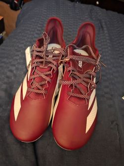 🏈 Adidas Adizero Electric. 1 Football Cleats Men’s Sz 14 RED / WHITE IF1917