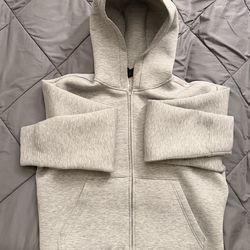 H&M Scuba Fit Zip Hoodie Grey