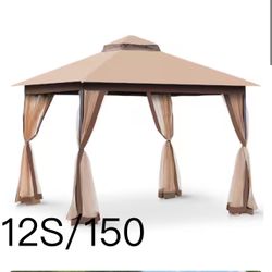 🔥10-ft x 10-ft Cape Cottage Khaki Soft Top Roof