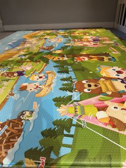Kids Play Mat Woodland And Alphabet Theme ! 🐦🦌