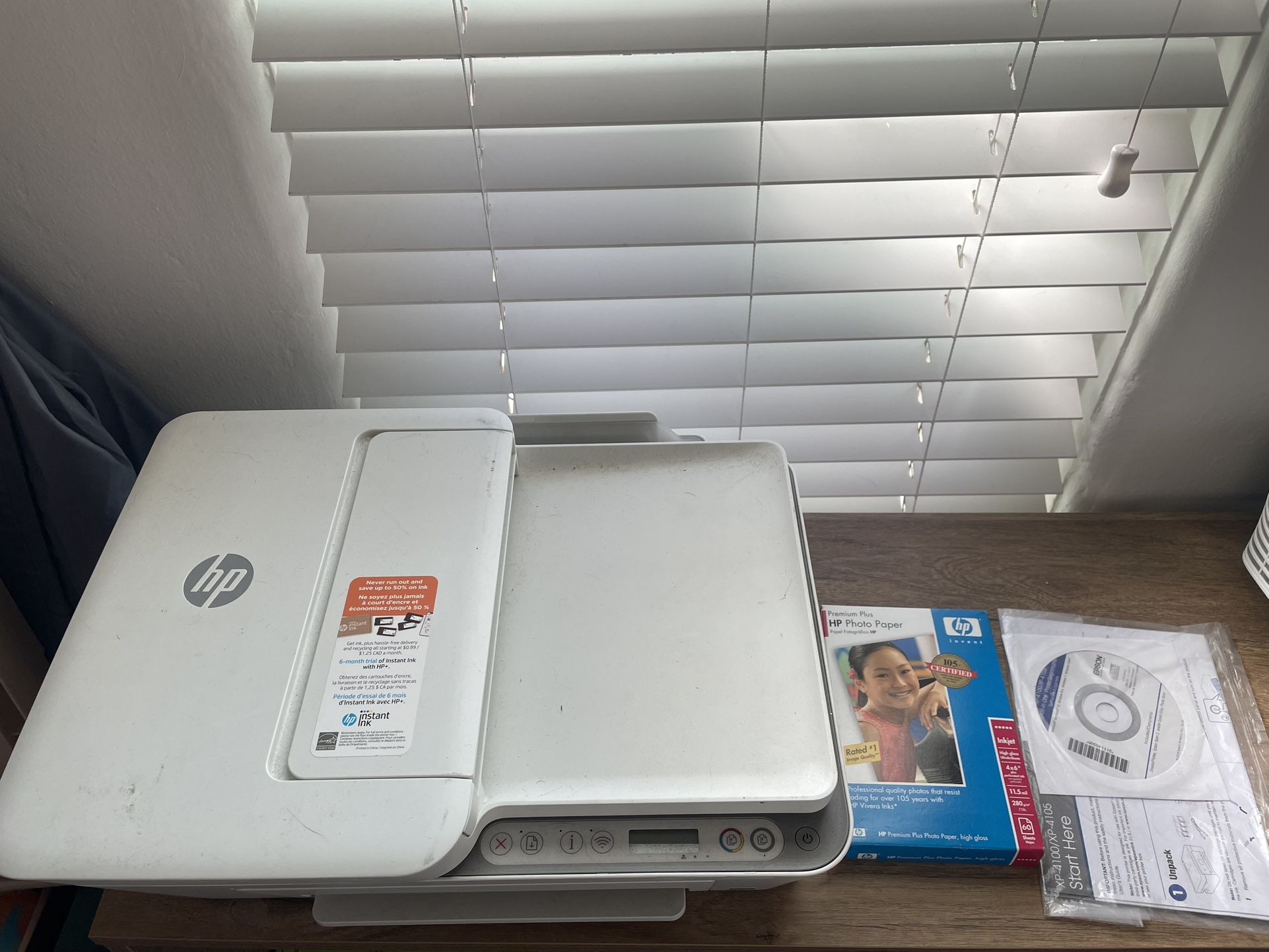HP DeskJet 4155e Wireless Color Inkjet Printer 