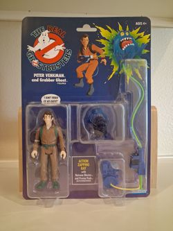 HASBRO KENNER The Real Ghostbusters PETER VENKMAN & GRABBER GHOST 2020 Reissue NIB