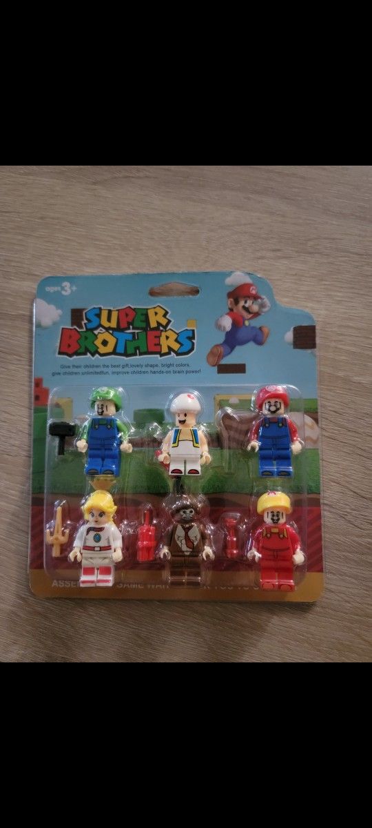 Super Mario Brothers Auction Figures Brand New 