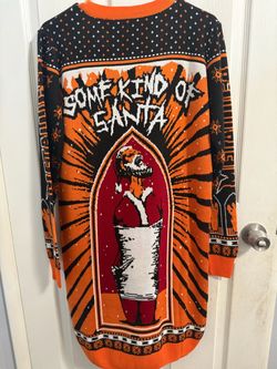Some Kind of Santa Ugly Christmas Sweater Dress