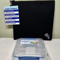 New! Sandwich Box and Cool Pouch 