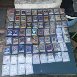 Big Collection of Yu-Gi-Oh cards. Just Blue eyes SDK001 is worth $950. Imagine all with exodia 1st Edition red eyes dragon god Yu-Gi-Oh & more...