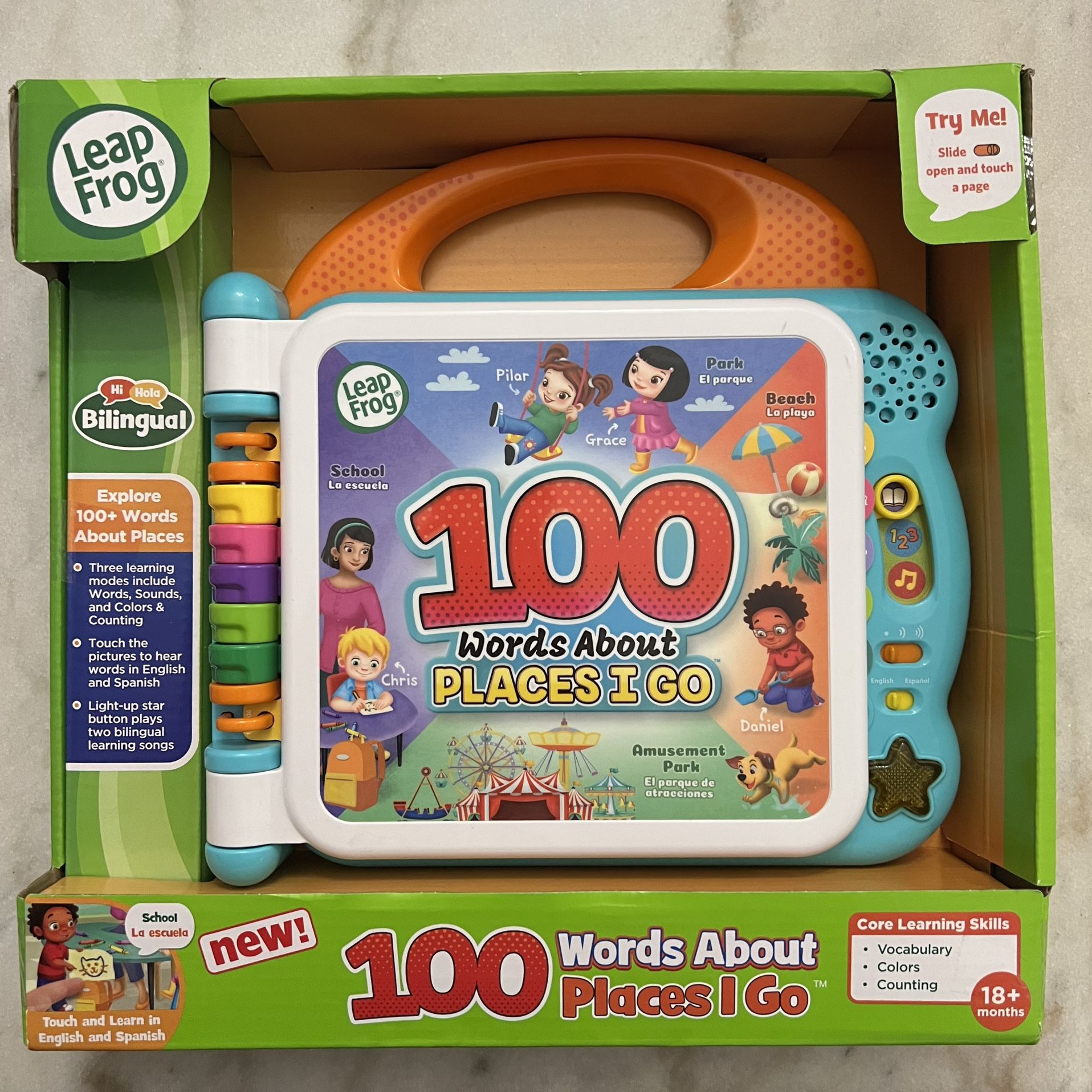 Leap Frog Touch and Learn Book (Bilingual) 