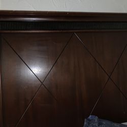 Headboard and table that match