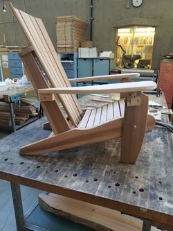 Adirondack folding chair