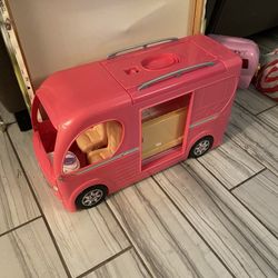 Large Barbie Camper