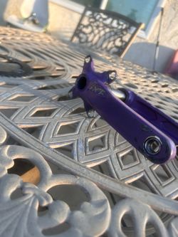 Ifx crank set with a zee sprocket