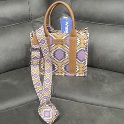 Wrangler Lilac Crossbody Handbag