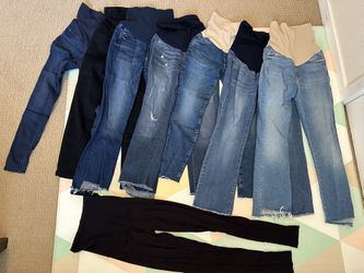 Premium Maternity Pants & Jeans Lot (Size 25)- MOTHER, AG, A Pea in the Pod