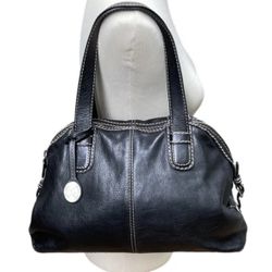 Michael Kors Black Leather Shoulder Bag